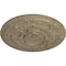 Ekena Millwork Darnay Ceiling Medallion (Fits Canopies up to 7 1/4"), 29 1/4"OD x 2"P, Gobi Desert Crackle CM29DAGDC - alternate 2